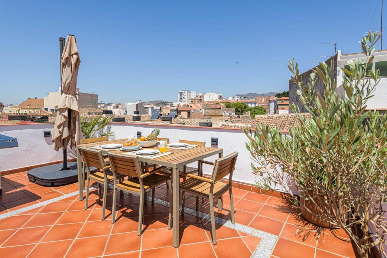 Christina Penthouse In Malaga By Solaga Holiday Homes Exterior photo